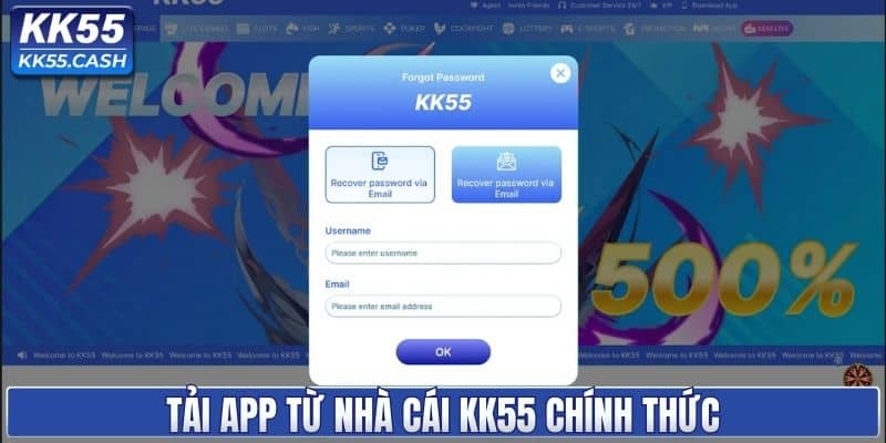 Tải đúng nguồn uy tín từ nhà cái KK55